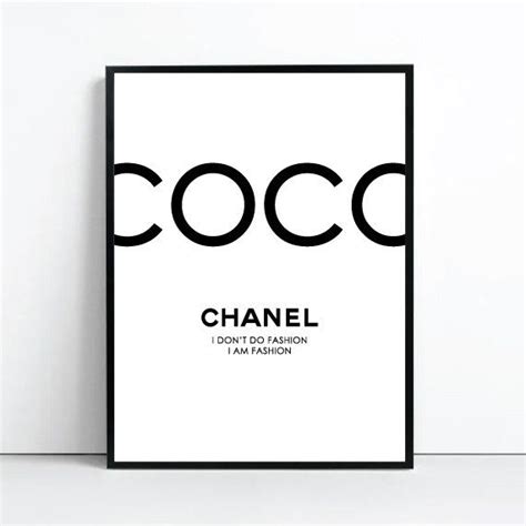 cadre coco chanel a imprimer|Coco chanel cadre .